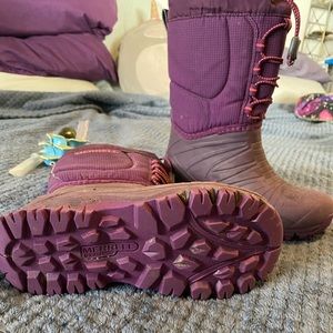 Purple Merrell Snow Boots